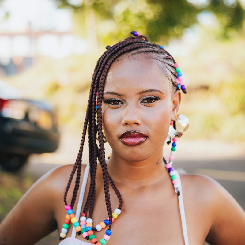 Braids with beads